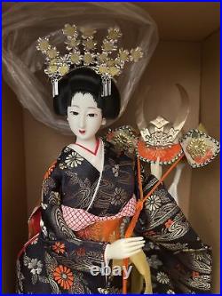 Vintage beautiful Japanese doll from? Okinawa Japan rare handmade 1989