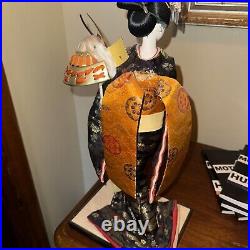 Vintage beautiful Japanese doll from? Okinawa Japan rare handmade 1989