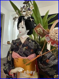 Vintage beautiful Japanese doll from? Okinawa Japan rare handmade 1989