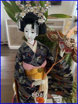 Vintage beautiful Japanese doll from? Okinawa Japan rare handmade 1989