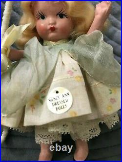 Vintage bisque nancy ann storybook dolls Little bo peep japan