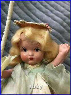 Vintage bisque nancy ann storybook dolls Little bo peep japan