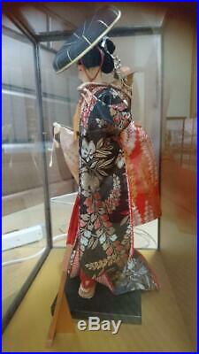 Vintage japanese doll kimono Geisha beautiful Figure Kyoto Japan Traditional