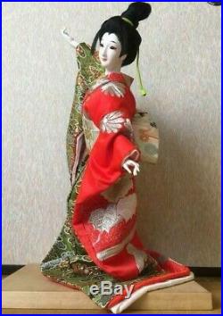 Vintage japanese doll kimono Geisha beautiful Figure Kyoto Japan Traditional 21