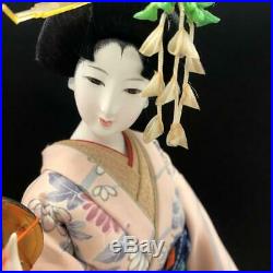 Vintage japanese doll kimono Geisha beautiful Figure Kyoto antique 45.0cm 17.7