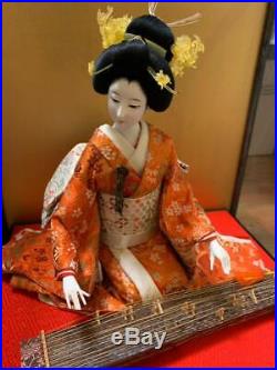 Vintage japanese doll kimono Geisha beautiful Figure Kyoto antique no case