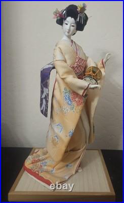 Vintage japanese geisha doll oyama
