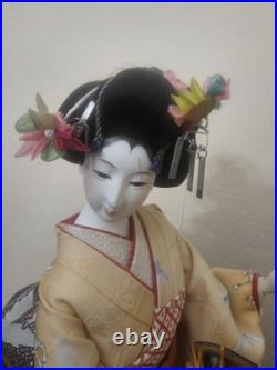 Vintage japanese geisha doll oyama