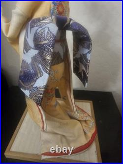 Vintage japanese geisha doll oyama