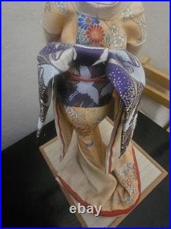 Vintage japanese geisha doll oyama