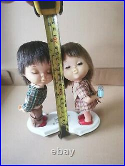 Vintage japanese toys rubber kawaii fran nar moppets Lover shiba japan doll 8