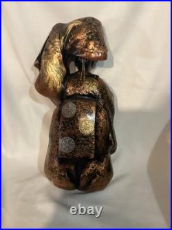 Vintage okiha noh doll kubuki dancer