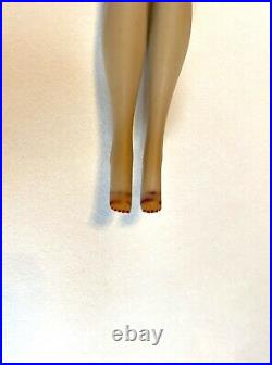 Vintage ponytail barbie doll 3 brunette hair brown eyeshadow Mattel Beautful