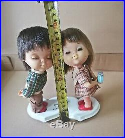Vintage rubber fran nar moppets Lover shiba japan doll