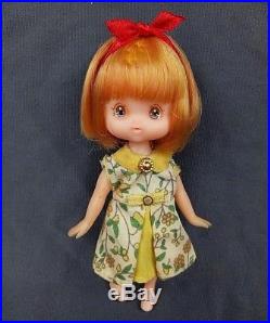 Vintage takara japan doll 4in