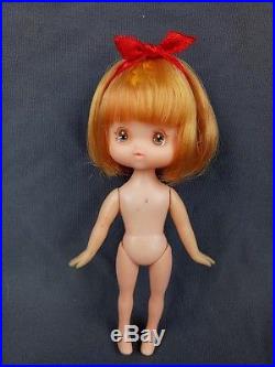 Vintage takara japan doll 4in