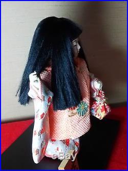 Vintage very cute Japanese girl doll beautiful kimono from JAPAN #1030