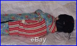 Vintage wwII 1945 NATIVE DOLL FROM ISLAND OF SAIPAN Handmade Japanese Lady