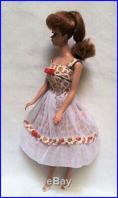 Vntg Barbie Titian #5 Ponytail Doll withLunch Date & Japan O/T Heels Lovely