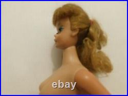 VtG 1958 1962 Mattel Japan Blonde PonyTail Midge Stamped Barbie Doll