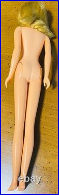 Vtg 1140 Francie Barbie Doll Straight Leg Original Swimsuit Blonde JAPAN