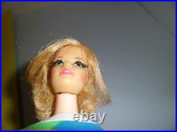 Vtg 1165 Mattel 1969 Stacey Tnt Barbie Doll Blonde Hair Flip