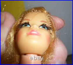 Vtg 1165 Mattel 1969 Stacey Tnt Barbie Doll Blonde Hair Flip