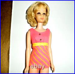 Vtg #1170 Francie Tnt Mattel Fashion Doll Twist'n Turn Bend Leg Original 1969