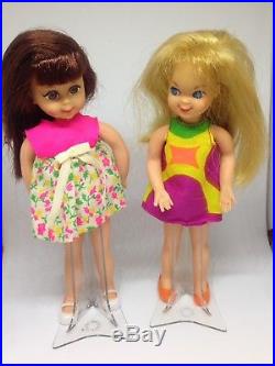 Vtg 1960's Barbie Doll Tutti Clothes Case Accessories Mattel Japan Lo