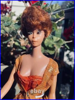 Vtg 1960's Titan Bubble Cut Barbie #850 Ken #750 Dinner at Eight and Accessories