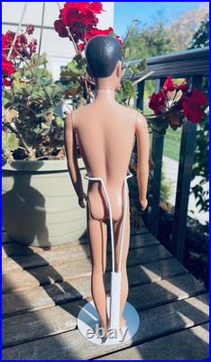 Vtg 1960's Titan Bubble Cut Barbie #850 Ken #750 Dinner at Eight and Accessories