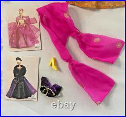 Vtg 1960's Titan Bubble Cut Barbie #850 Ken #750 Dinner at Eight and Accessories