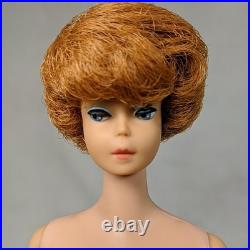Vtg 1963 Bubblecut Barbie Titian Redhead UNTOUCHED Orig Paint Midge Body Japan