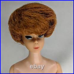Vtg 1963 Bubblecut Barbie Titian Redhead UNTOUCHED Orig Paint Midge Body Japan