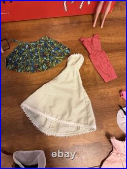 Vtg 1963 Mattel Barbie & Midge Dolls Clothes Lot Case 60's Red Japan Nurse READ Vtg 1963 Mattel Barbie & Midge Dolls Clothes Lot Case 60's Red Japan Nurse READ