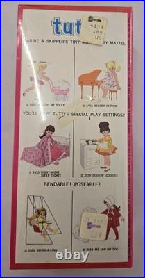Vtg 1965 Tutti Doll Barbie & Skipper's Tiny Sister Mattel #3580 MIB & SEALED Vtg 1965 Tutti Doll Barbie & Skipper's Tiny Sister Mattel #3580 MIB & SEALED