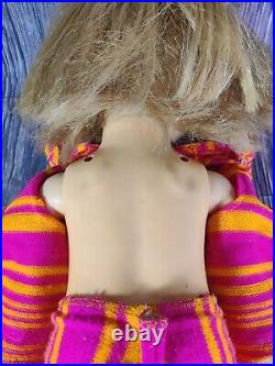 Vtg 1967 Ideal 18 Giggles Doll in Original Outfit GG-18-H-77 No Giggle Japan