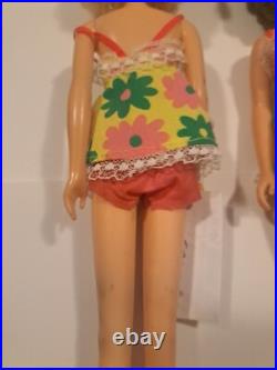 Vtg 1970 TNT Barbie Francie Dolls With Original Swimsuit Sold Separately