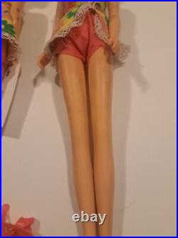 Vtg 1970 TNT Barbie Francie Dolls With Original Swimsuit Sold Separately