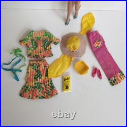 Vtg 60s Color Magic Barbie #1150 High Color & #1779 #4041 Mix N Matchers Outfit