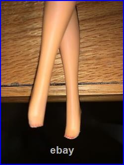 Vtg. Barbie Doll Strawberry Blond TNT MARLO FLIP Hair & Eyelashes 1966 Japan TNT