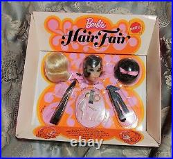 Vtg Barbie HAIR FAIR BRUNETTE (1970) NIP NRFB -RARE & HTF, BOX IN GREAT SHAPE