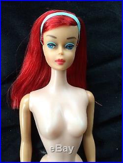 Vtg Barbie Midnight Color Magic Dollindented Letteringraised Made In Japan