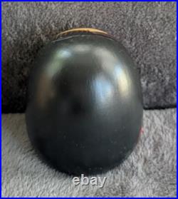 Vtg Creative Kokeshi Doll Signed Chieko-San Modernized Camellia Heart withBox