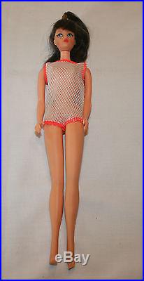 Vtg Euc Twist N Turn Tnt 1967 Barbie 1160 Bendable Leg Mattel Japan Rooted Lash