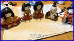 Vtg Kimekomi Dolls Japan Silk