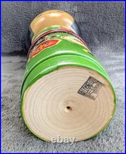 Vtg Kokeshi Love Spring Signed Torao Hosaka Large 12 Top Knot IOB Mint 60s