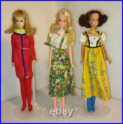 Vtg Lot 60's/70's Mattel Francie Barbie Cous, Baggy Casey, Quick & Curl Francie Vtg Lot 60's/70's Mattel Francie Barbie Cous, Baggy Casey, Quick & Curl Francie