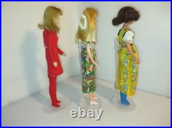 Vtg Lot 60's/70's Mattel Francie Barbie Cous, Baggy Casey, Quick & Curl Francie Vtg Lot 60's/70's Mattel Francie Barbie Cous, Baggy Casey, Quick & Curl Francie