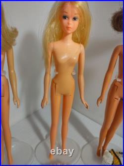 Vtg Lot 60's/70's Mattel Francie Barbie Cous, Baggy Casey, Quick & Curl Francie Vtg Lot 60's/70's Mattel Francie Barbie Cous, Baggy Casey, Quick & Curl Francie